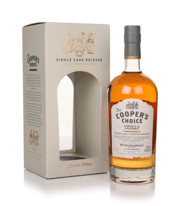 Bunnahabhain Smoke & Sherry (cask 717) (bottled 2023) - The Cooper's Choice (The Vintage Malt Whisky Co.) product image