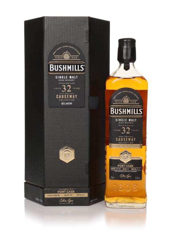 Bushmills 32 Year Old 1989 (cask 6095) Port Cask - The Causeway Collection product image