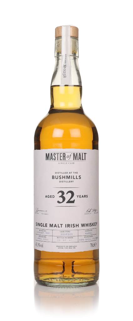 Bushmills 32 Year Old 1991 Single Cask (Master of Malt) product image