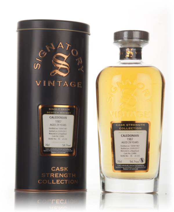 Caledonian 29 Year Old 1987 (cask 23480) - Cask Strength Collection (Signatory) product image