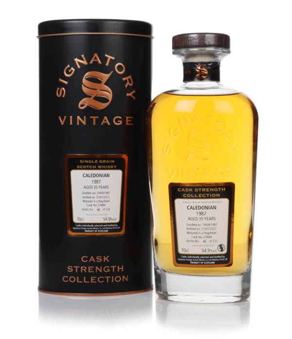Caledonian 35 Year Old 1987 (cask 23484) - Cask Strength Collection (Signatory) product image