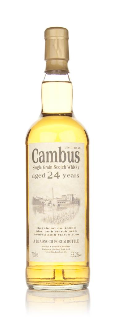 Cambus 24 Year Old 1986 (cask 18990) (Bladnoch) product image