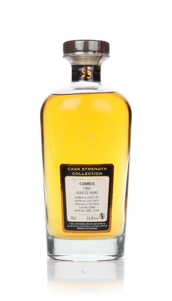 Cambus 22 Year Old 1991 (cask 55888) - Cask Strength Collection (Signatory) product image