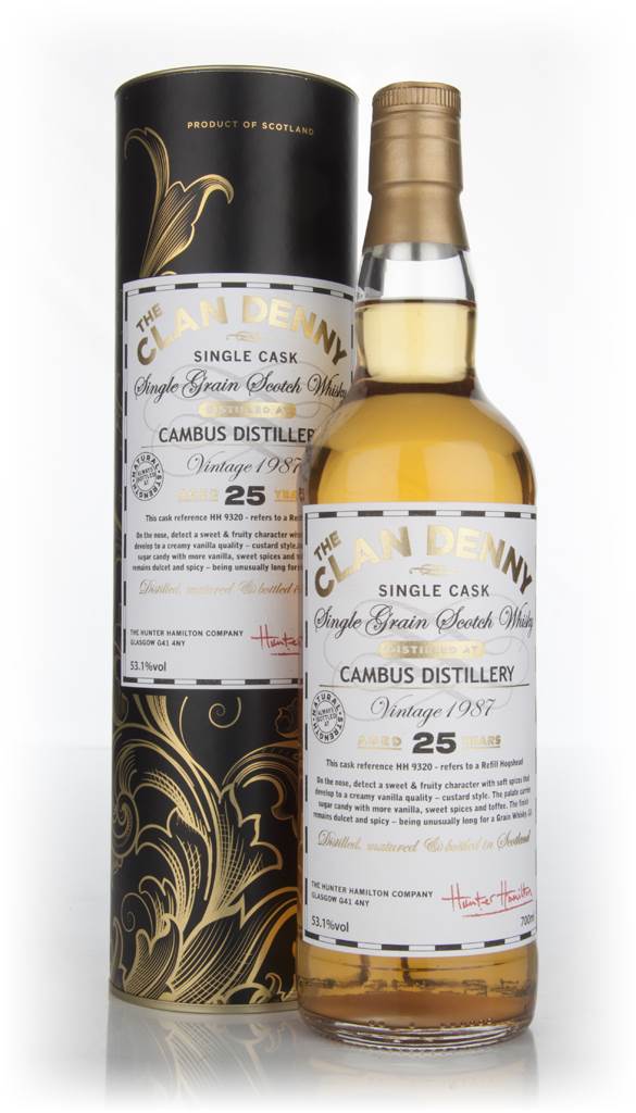 Cambus 25 Year Old 1987 - The Clan Denny (Douglas Laing) product image