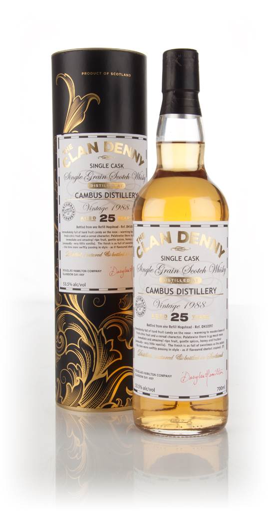 Cambus 25 Year Old 1988 (cask 10597) - The Clan Denny (Douglas Laing) product image