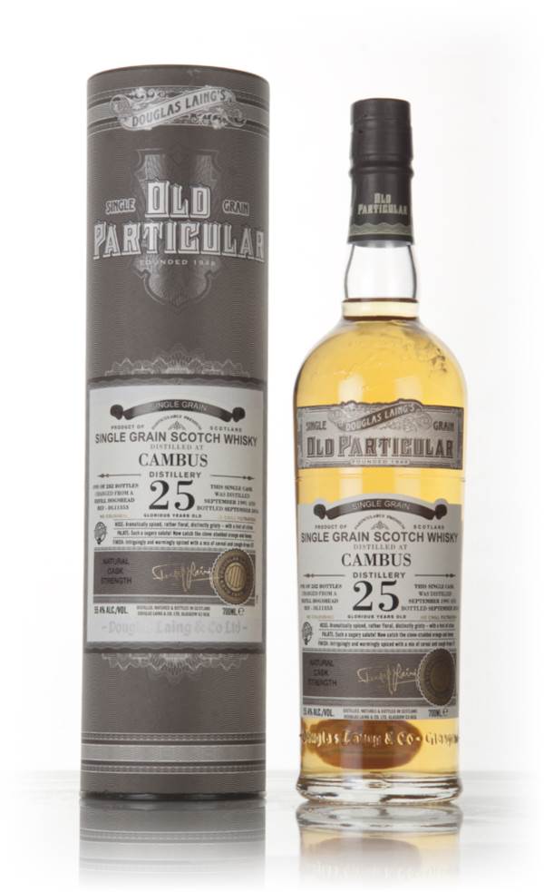 Cambus 25 Year Old 1991 (cask 11353) - Old Particular (Douglas Laing) product image