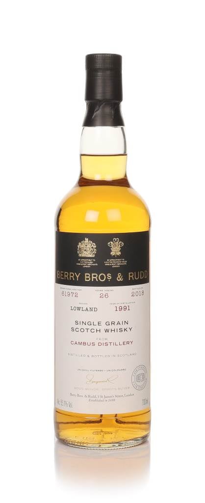 Cambus 26 Year Old 1991 (cask 61972) - Berry Bros. & Rudd product image