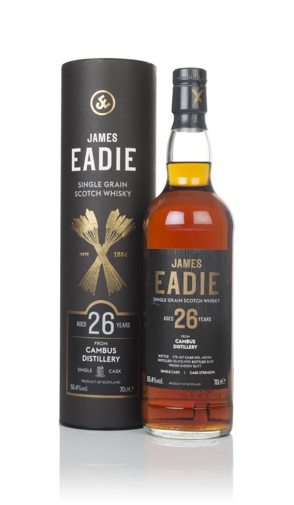 Cambus 26 Year Old 1993 (cask 48094) - James Eadie product image