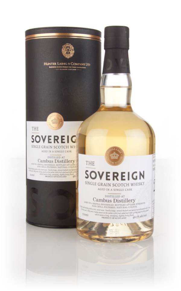 Cambus 27 Year Old 1988 (cask 12279) - The Sovereign (Hunter Laing) product image