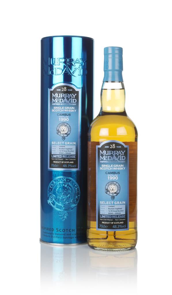 Cambus 28 Year Old 1990 (cask 89949 & 89949A) - Select Grain (Murray McDavid) product image