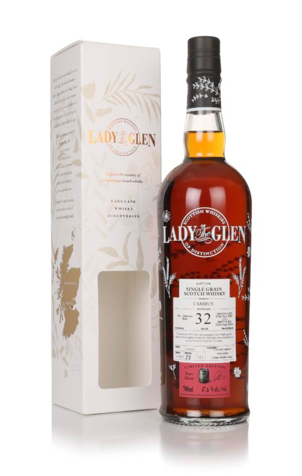 Cambus 32 Year Old 1991 (cask 102827) - Lady of the Glen (Hannah Whisky Merchants) product image