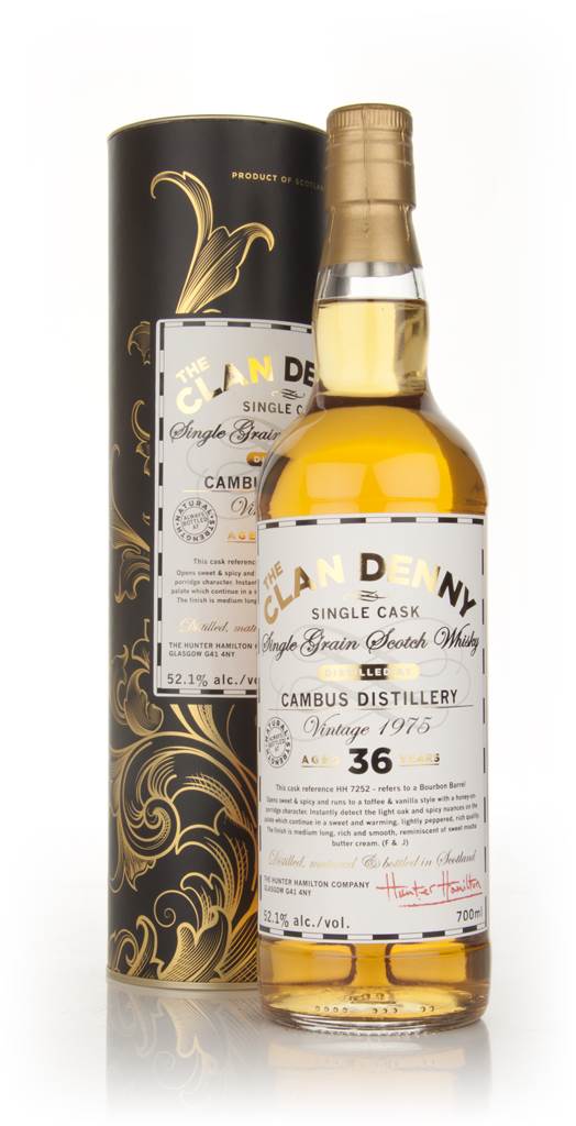 Cambus 36 Year Old 1975 - The Clan Denny (Douglas Laing)  product image