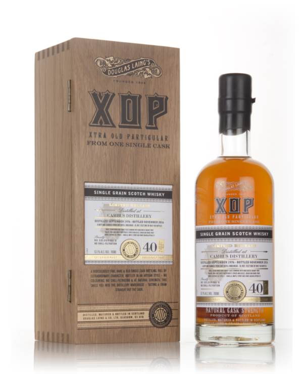 Cambus 40 Year Old 1976 (cask 11527) - Xtra Old Particular (Douglas Laing) product image