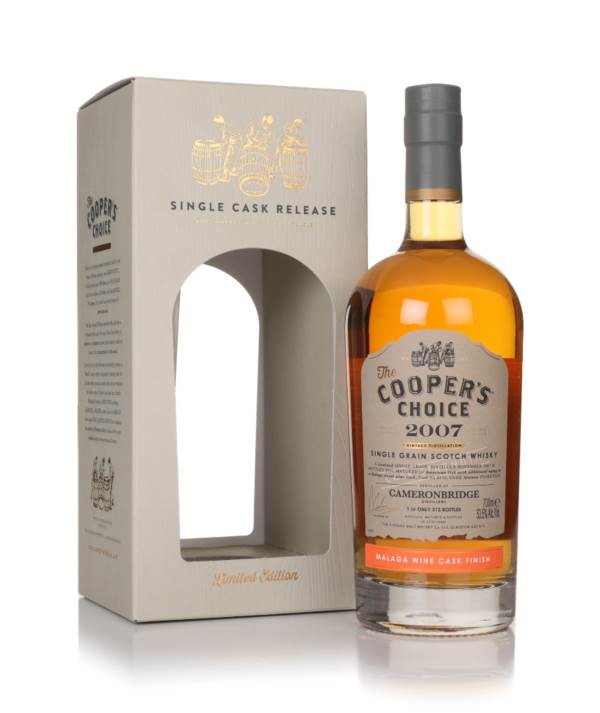 Cameronbridge 16 Year Old 2007 (cask 0770) - The Cooper's Choice (The Vintage Malt Whisky Co.) product image