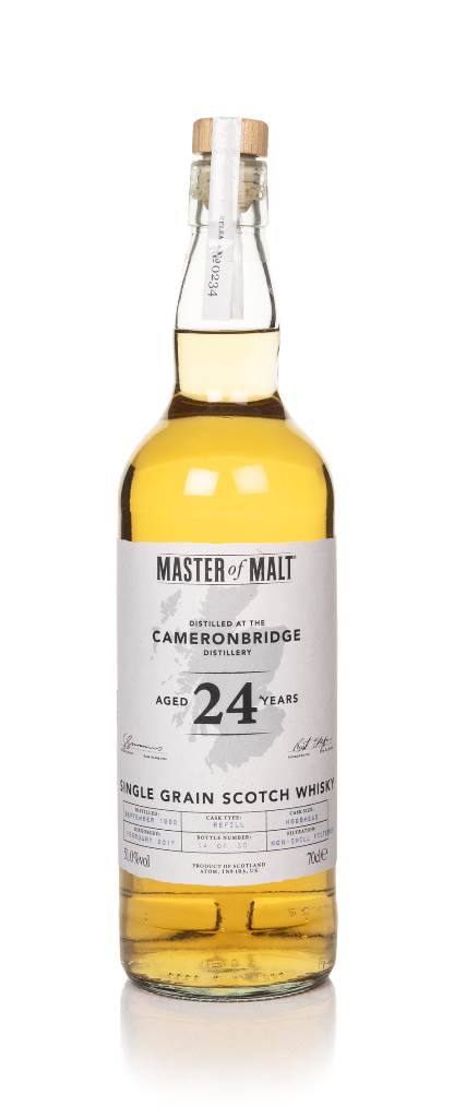 Cameronbridge 24 Year Old 1992 (Master of Malt) product image