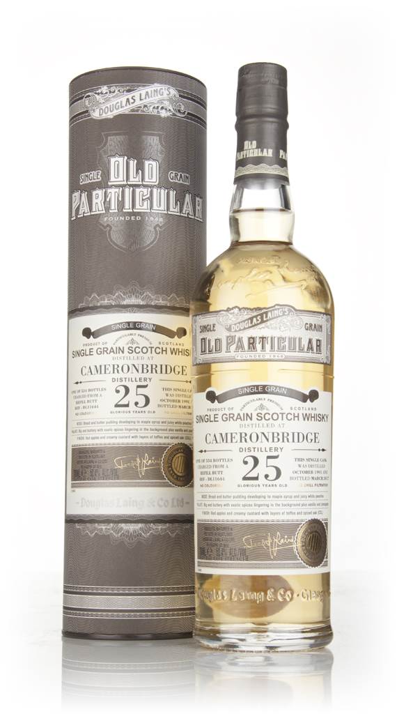 Cameronbridge 25 Year Old 1991 (cask 11644) - Old Particular (Douglas Laing) product image