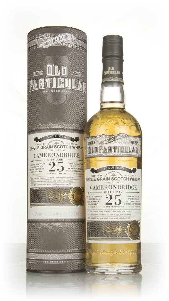 Cameronbridge 25 Year Old 1991 (cask 12069) - Old Particular (Douglas Laing) product image