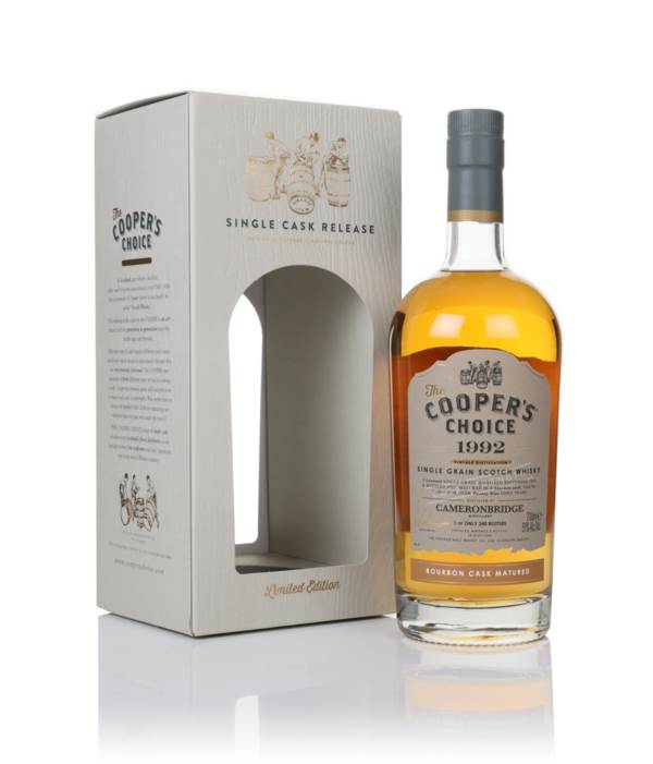 Cameronbridge 29 Year Old 1992 (cask 115060) - The Cooper's Choice (The Vintage Malt Whisky Co.) product image