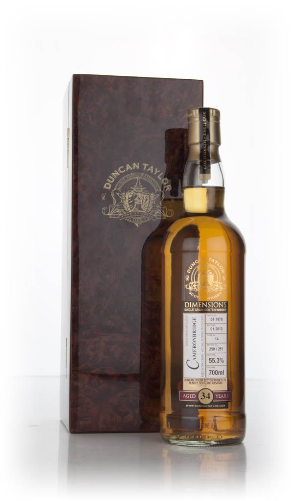Cameronbridge 34 Year Old 1978 (cask 14) - Dimensions (Duncan Taylor) product image