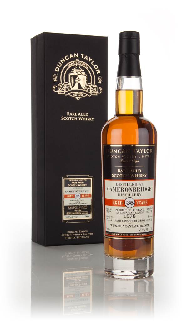 Cameronbridge 35 Year Old 1978 (cask 396999) - Rare Auld (Duncan Taylor) product image