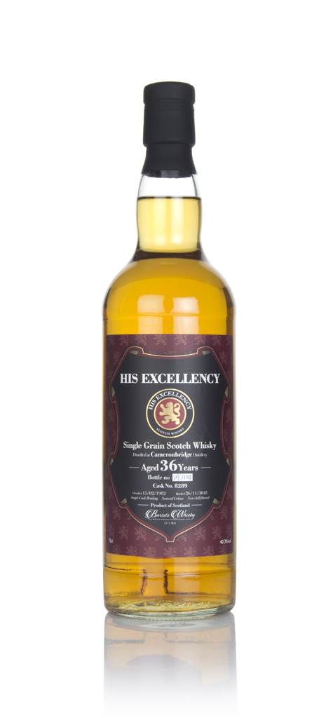 Cameronbridge 36 Year Old 1982 (cask 8289) - His Excellency (Bartels Whisky) product image