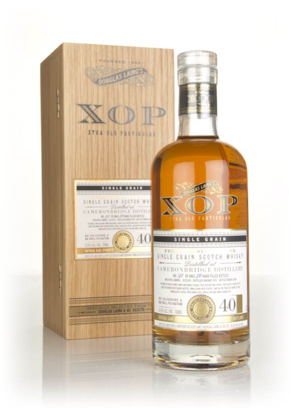 Cameronbridge 40 Year Old 1978 (cask 12430) - Xtra Old Particular (Douglas Laing) product image