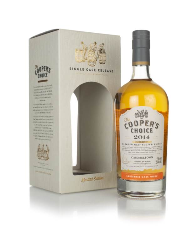 Campbeltown 7 Year Old 2014 (cask 127) - The Cooper's Choice (The Vintage Malt Whisky Co.) product image