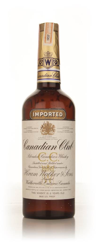 Canadian Club 6 Year Old Whisky -  1957 70cl product image