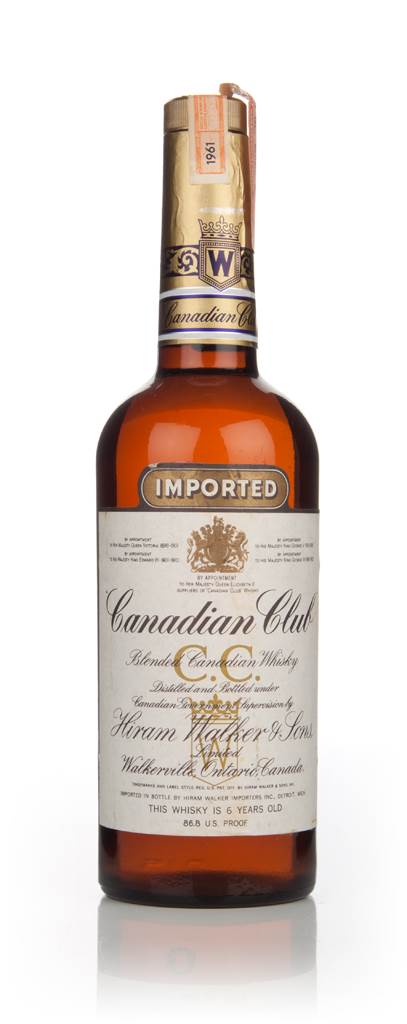 Canadian Club 6 Year Old Whisky - 1961 product image