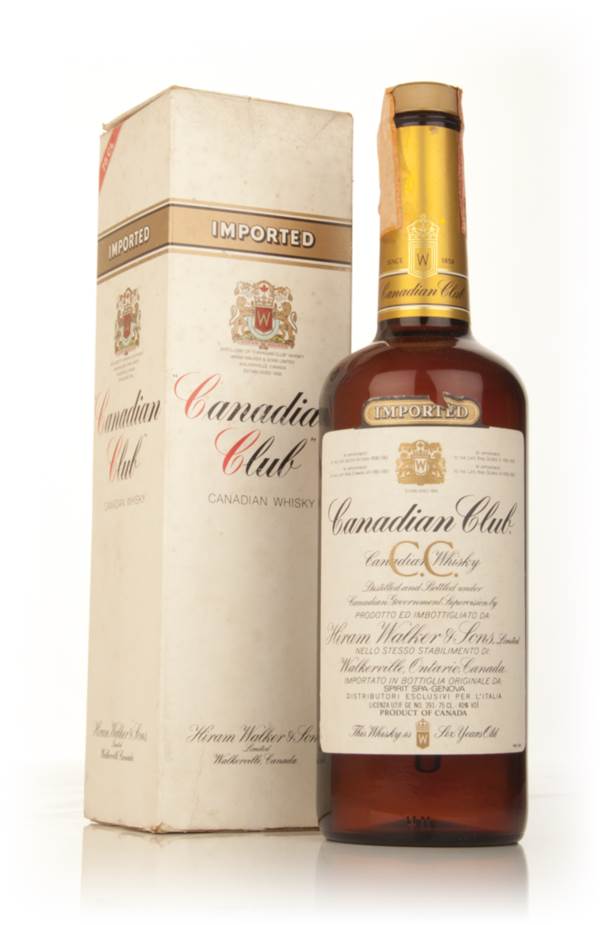 Canadian Club 6 Year Old Whisky - early 1980s product image
