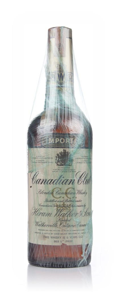 Canadian Club 6 Year Old Whisky - 1960