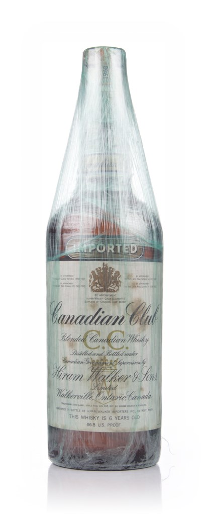Canadian Club 6 Year Old Whisky - 1968
