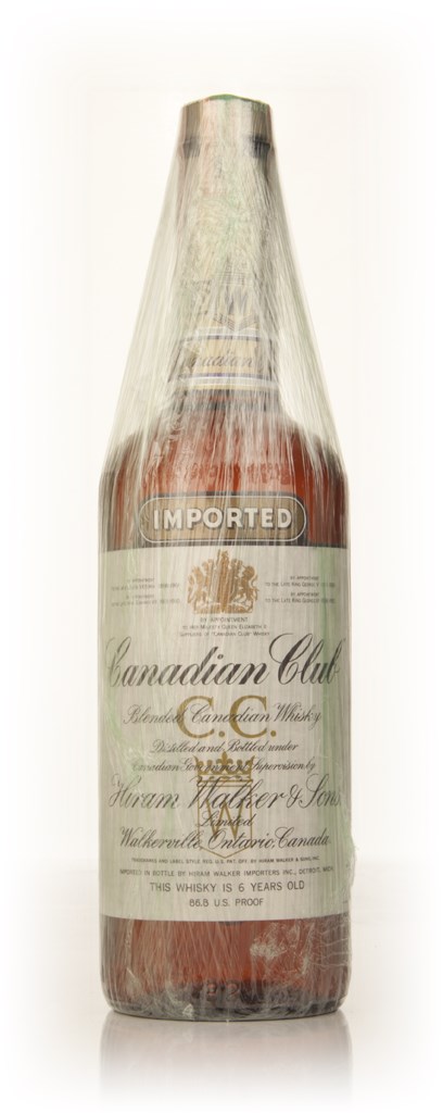 Canadian Club 6 Year Old Whisky - 1971