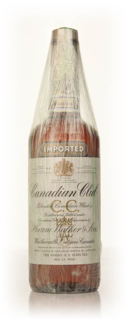 Canadian Club 6 Year Old Whisky - 1971 product image