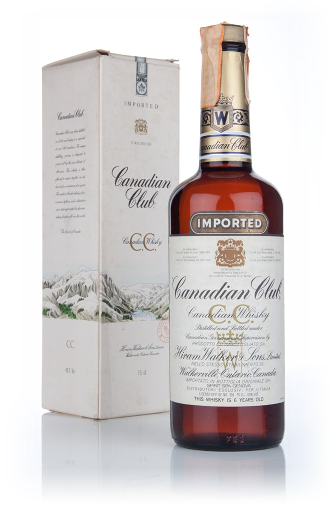 Canadian Club 6 Year Old Whisky - 1980