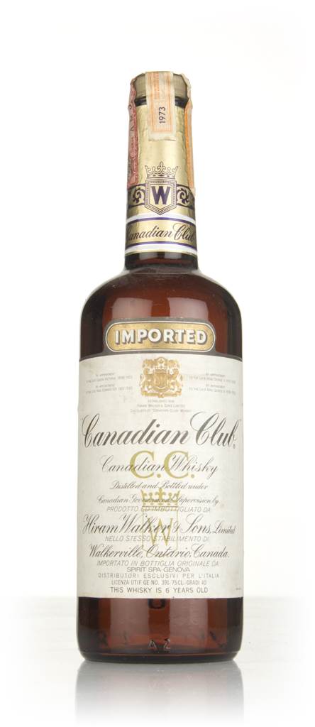 Canadian Club 6 Year Old Whisky (40%) - 1973 product image