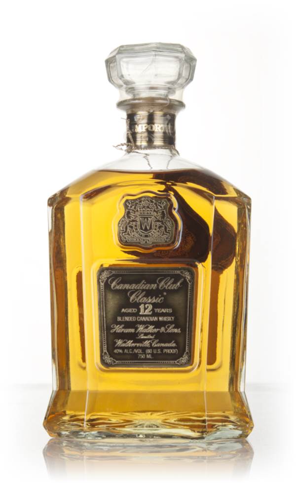 Canadian Club Classic 12 Year Old - 1980s product image