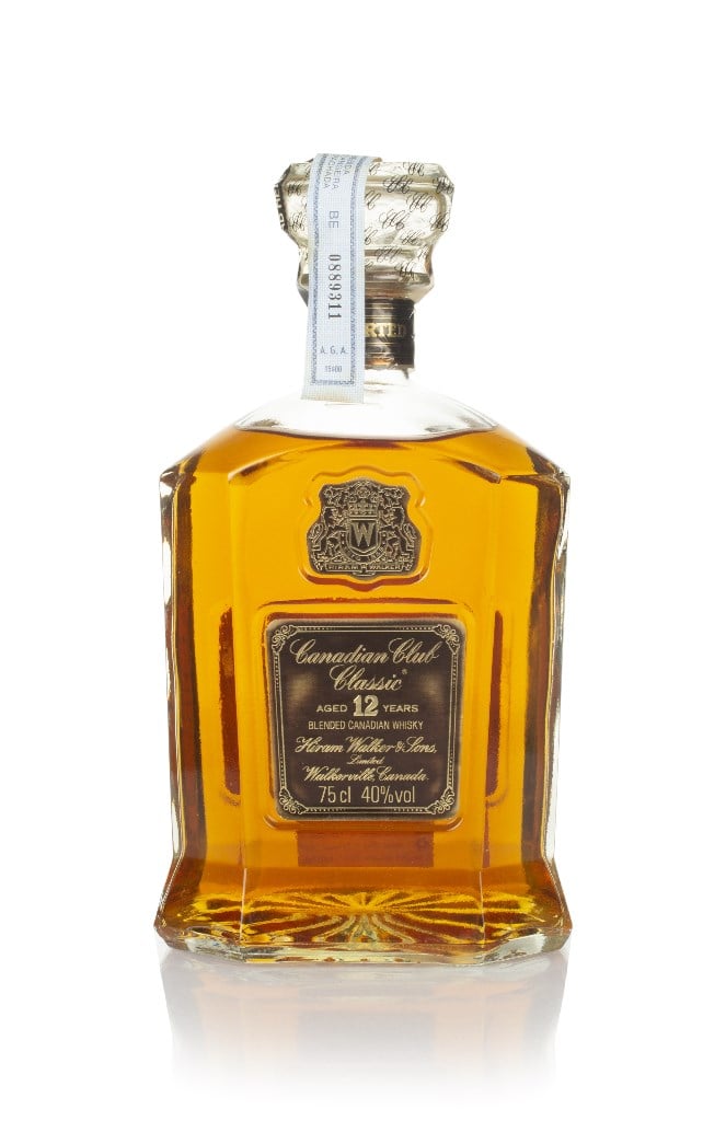 Canadian Club Classic 12 Year Old (Boxed) - 1978