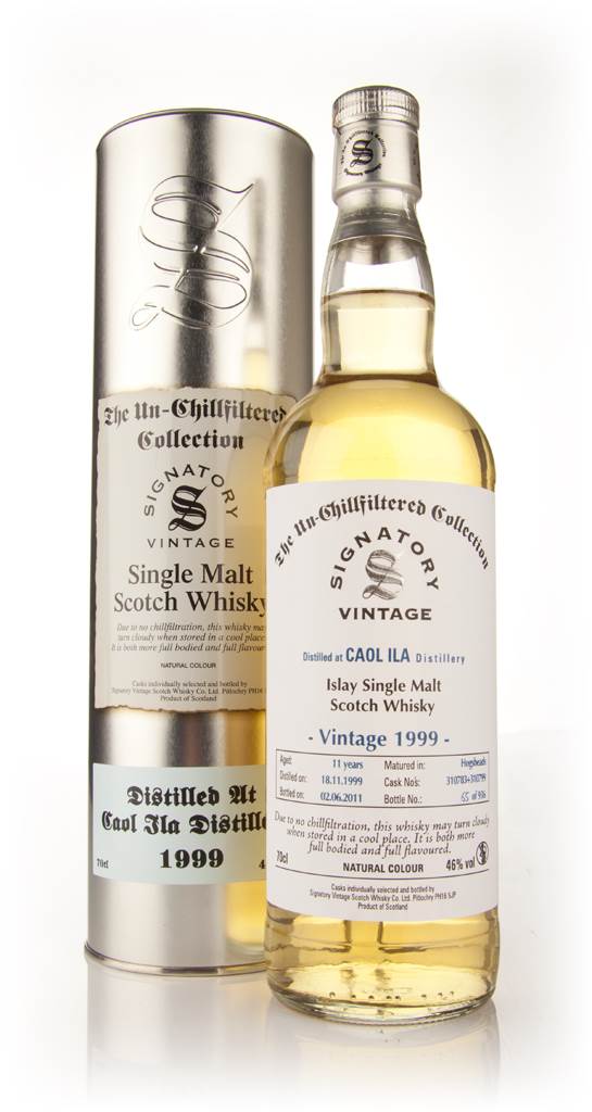 Caol Ila 11 Year Old 1999 - Un-Chillfiltered (Signatory) product image