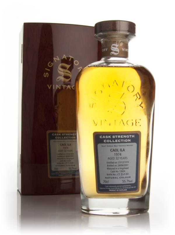 Caol Ila 32 Year Old 1974 - Cask Strength Collection Rare Reserve (Signatory) product image