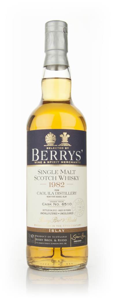 Caol Ila 1982 (Berry Bros. & Rudd) product image