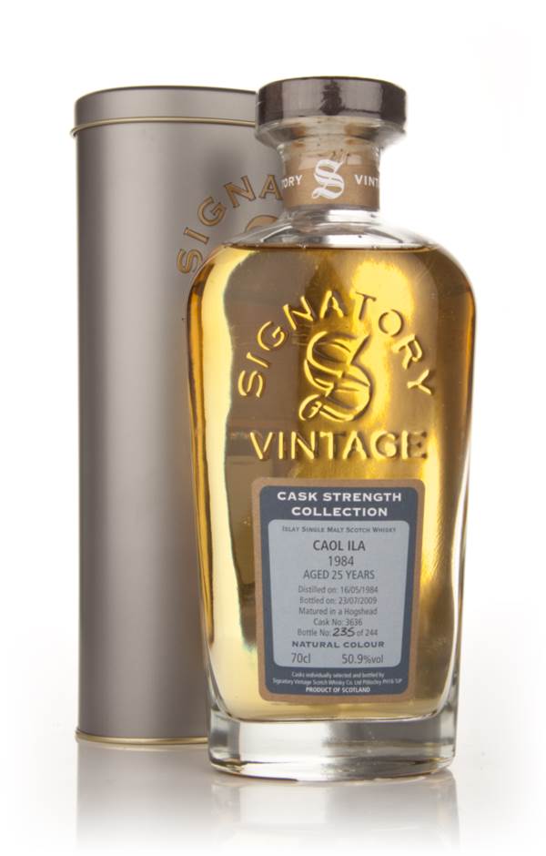 Caol Ila 25 Year Old 1984 Cask 3636 - Cask Strength Collection (Signatory) product image