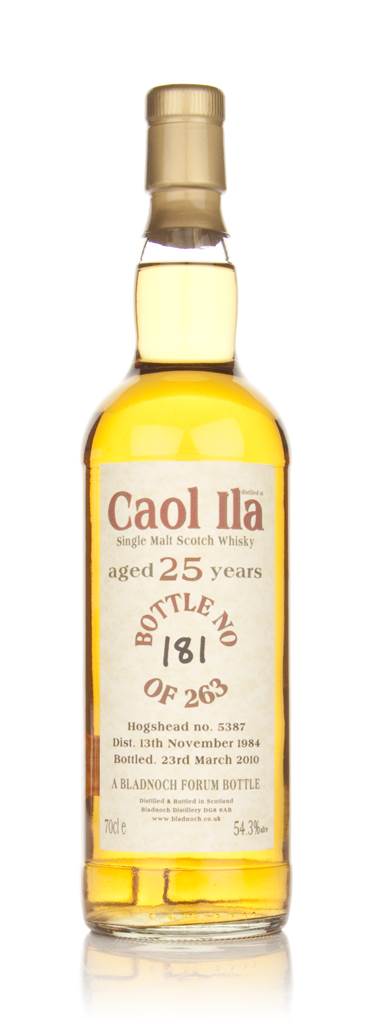 Caol Ila 25 Year Old 1984 Cask 5387 (Bladnoch) product image