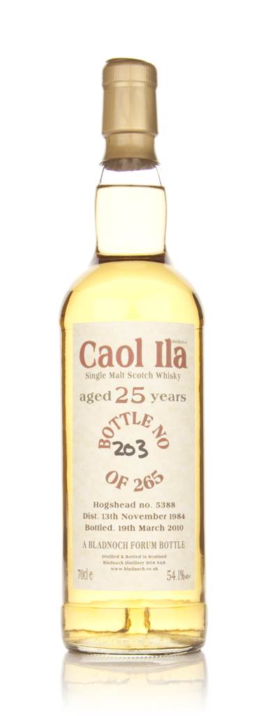Caol Ila 25 Year Old 1984 Cask 5388 (Bladnoch)  product image