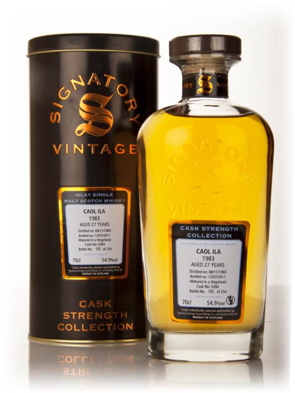 Caol Ila 27 Year Old 1983 Cask 5284 - Cask Strength Collection (Signatory) product image