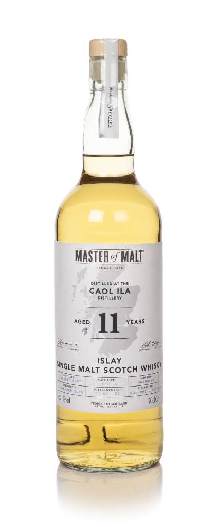 Caol Ila 11 Year Old 2007 Single Cask (Master of Malt) (48.1%) product image