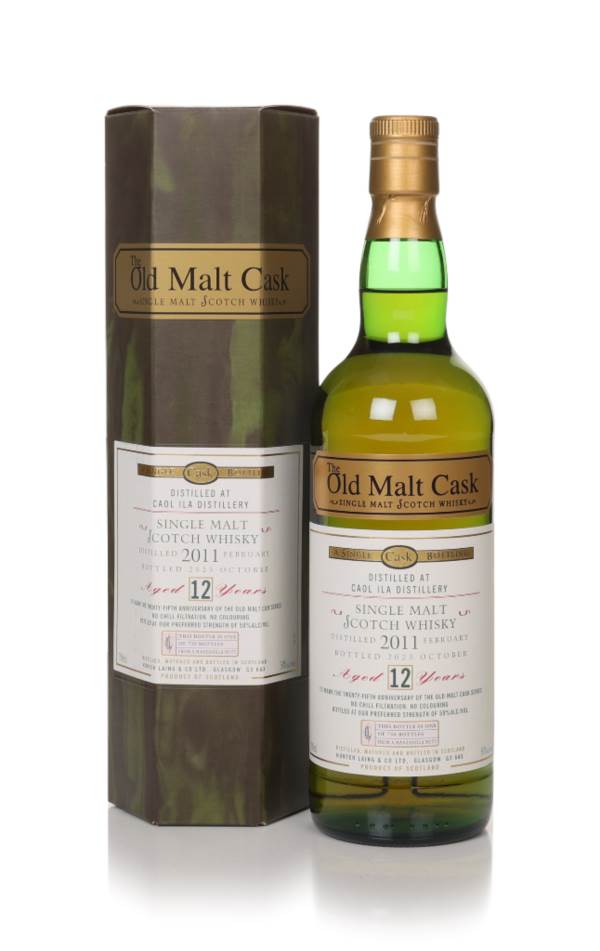 Caol Ila 12 Year Old 2011 - Old Malt Cask 25th Anniversary (Hunter Laing) product image