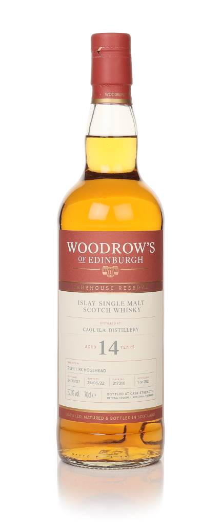 Caol Ila 14 year Old 2007 (cask 317310) - Woodrow's of Edinburgh product image