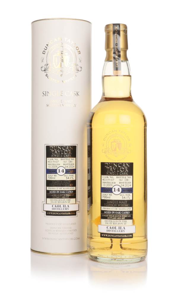 Caol Ila 14 Year Old 2009 (cask 40319107) - Single Cask (Duncan Taylor) product image