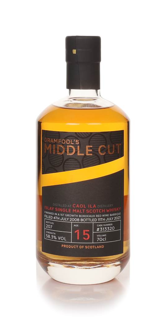 Caol Ila 15 Year Old 2008 (cask 313320) - Middle Cut (Dramfool) product image